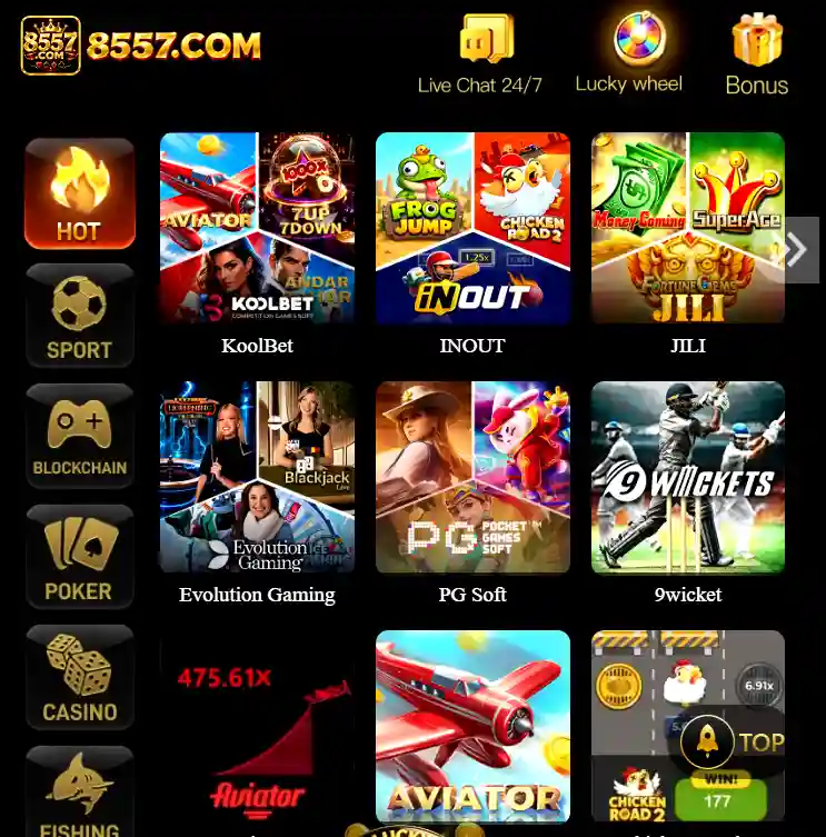 8557 Game APK